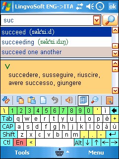 LingvoSoft Talking Dictionary English <-> Italian 2.5.93 screenshot